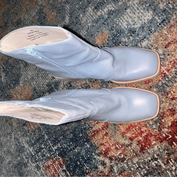 Ruby Platform Boot Celeste blue NEW - Picture 5 of 7